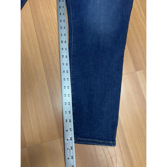 Madewell Womens Curvy High Rise Skinny Ankle Women Jeans Dark Wash USA Size 35 - Picture 7 of 13